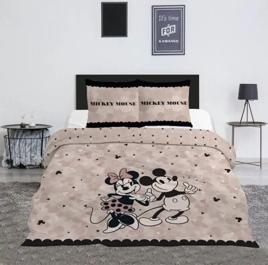 Mickey Mouse Dekbedovertrek 240 x 220 cm polykatoen van Merkloos