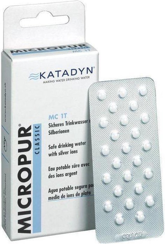 Micropur Classic MC 1T, 100 tabletten van Katadyn