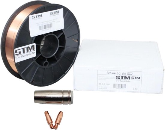 MIG/MAG Lasdraad SG2 G3Si1 0,8 mm CO2 Beschermgas - 5 kg