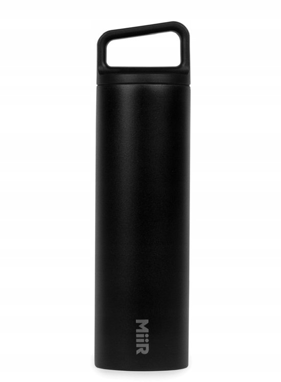 MiiR Thermosfles 590 ml - Zwart, Roestvrij Staal, Lekvrij
