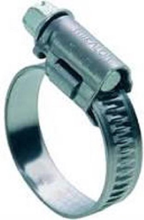 Mikalor ASFA-L W1 wormschroefklem 16-27 mm klembereik, 12 mm breed x 10 stuks van Mi