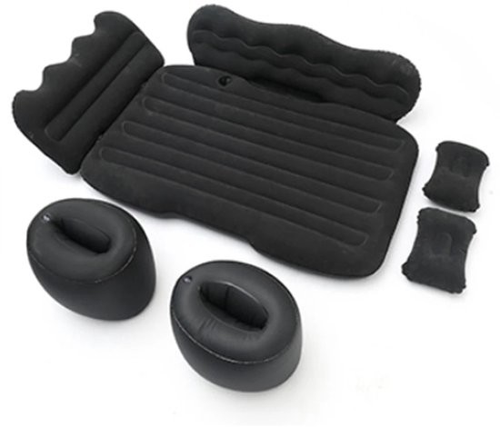Mila Shop Opblaasmatras voor auto en vrachtwagens - Draagbaar luchtbed - Reisbed - Comfortabel en duurzaam - 180x76cm van Mila Shop