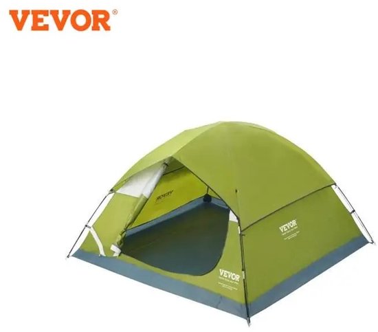 Mila Shop Tent - 3 Personen - Waterdicht - Bestand tegen zwaar weer - Lichtgewicht - Tenten - Festival - Kamperen&outdoor - Met draagtas - 214x214cm van Mila Shop