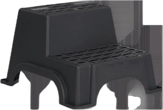 Milenco MGI Double Step Opstap - Zwart van Mi