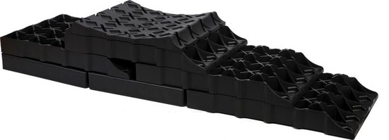 Milenco Stacka Level - 3 stuks - Zwart van Mi