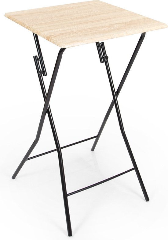 Milton & Oldbrook Statafel Inklapbaar 60 x 60 cm Murcia Hout