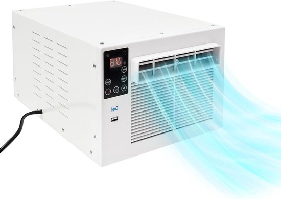 Mini Airco - Compacte Koeler - Persoonlijke Koeling - Geluidsarm Ontwerp - 46x28x23 cm - Wit