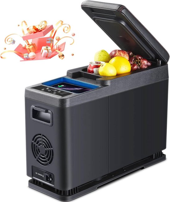 Mini Compressor Koelbox 8L -15°C met USB en App Bediening voor Auto en Caravan van Merkloos