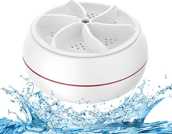 Mini draagbare USB-wasmachine wastafel wasmachine ultrasone turbo wasmachine voor kleding en servies. Perfect voor reizen, zaken, camping, huis, college, camper en woningen