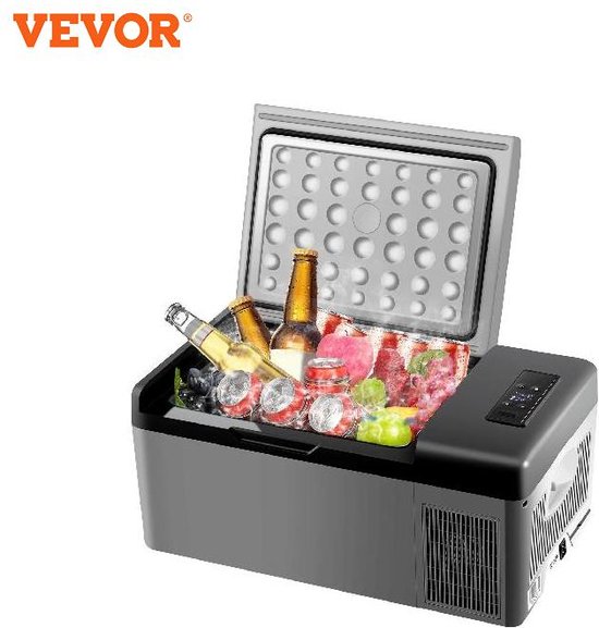 Mini Koelbox - 15L - Mini - Auto - Koelkast - Draagbare - Luxe - Koelkast - Vriezer - AC - Koeler - Buiten - Caravan - Camping - Vakantie - Roadtrip van MINI