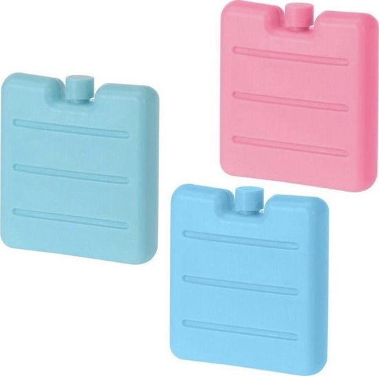 Mini Koelelementen | Koelelementen voor brooddoos | Koelelementen voor kleine koelbox of koeltas [PER 12 STUKS] van Merkloos
