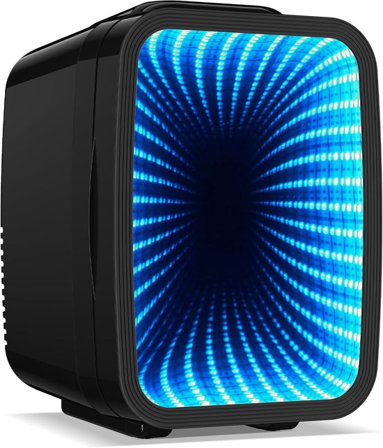 Mini Koelkast 4L - 6 Blikjes - RGB Verlichting - Koelen & Warmhouden - Stil 25 dB - 220V/12V - Voor Gaming, Kantoor en Auto