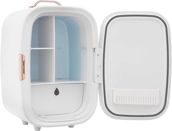 Mini Koelkast - Cosmetica Koeler - Huidverzorging Koelen - Koelen en Verwarmen - 12 Liter - Wit van MINI