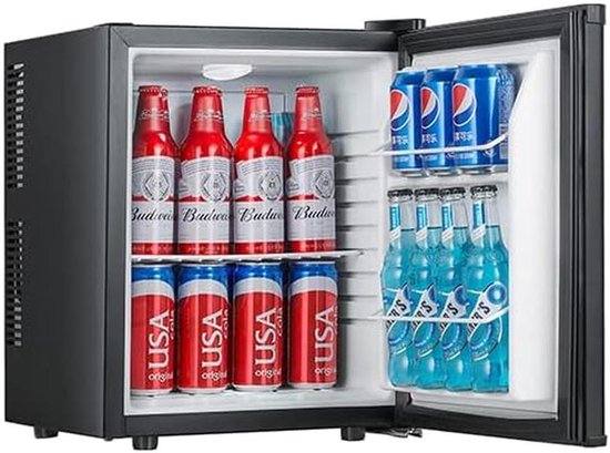 Mini Koelkast - Stille Bar - Dranken Koelen - Thermo-elektronisch - 25 liter - Zwart