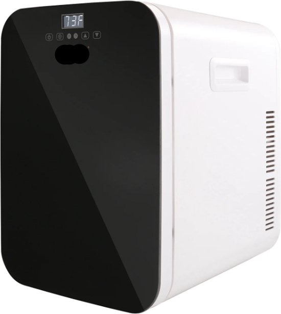Mini koelkast - Tafelmodel koelkast - Draagbare vriezer - Minibar - 20 liter - Stille koelkast - Energiezuinige koelkast - Mini Beauty koelkast - Huidverzorging bewaren - Zwart van MaxxHome