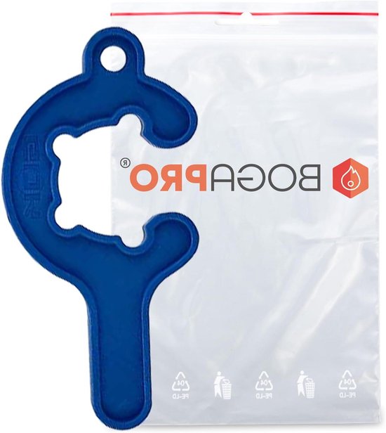 Mini Tool Gasflessen - Gassleutel Propaan - Veilig Aansluiten Gas - Glasvezelversterkt Polyamide - 96 x 47 x 08 cm