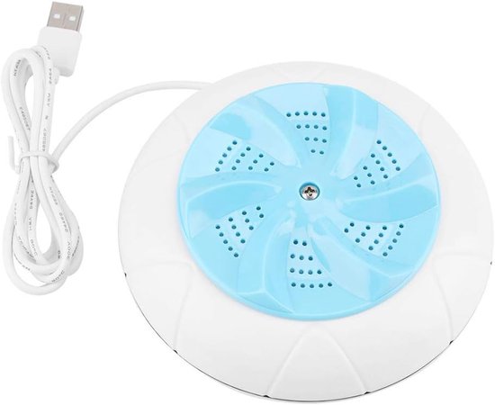Mini Ultrasone Wasmachine voor Reizen Zakenreis of College Kamers, Draagbare Wasmachine, Huishoudelijke Immersible Voedsel Groente Reiniger (Blauw), Draagbare Wasmachine, Mini Ultrasone Wasmachine fwa