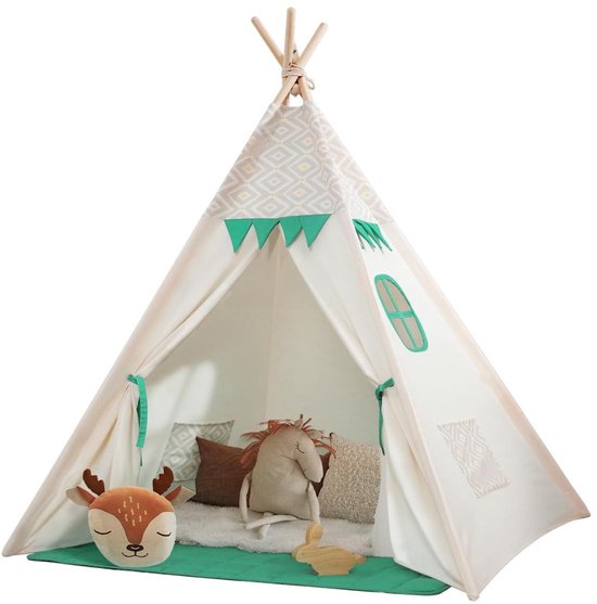 MKSS® Tipi Tent Kinderen - Speeltent - Wigwam van MKSS