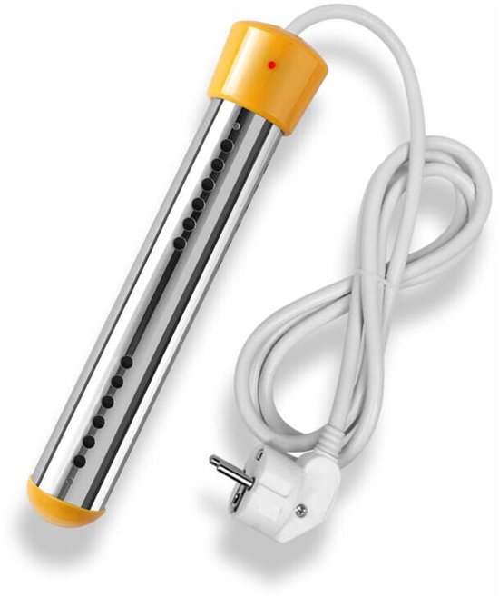 Mmgoqqt - Badkuip Dompelverwarmer - 3000W - RVS - Reizen & Thuis - Geel - Automatisch Uitschakelen van Mmgoqqt