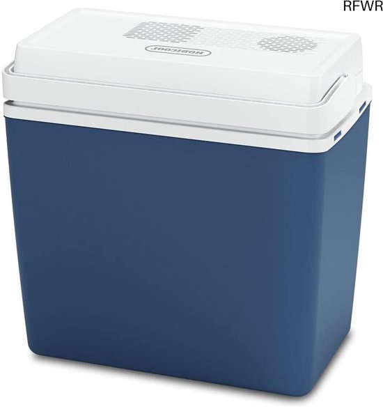 MOBICOOL Mirabelle MM24 DC Electric Cool Box, 20 Litres, 12 V for Car and Truck, Blue