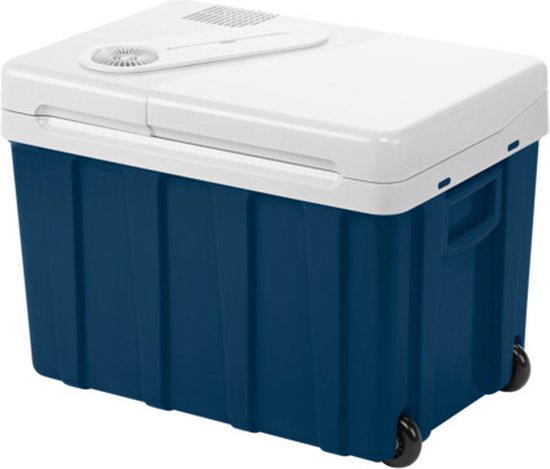 Mobicool Thermo-elektrische koeler MQ40W - 12 / 230 Volt - 39 Liter - Blauw/wit