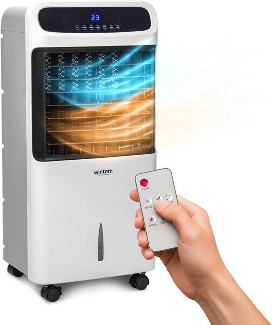 Mobiele Airco - Klimaatregelaar - Ruimte Koelen - 3-in-1 Functie - 61x32x33 cm - Wit