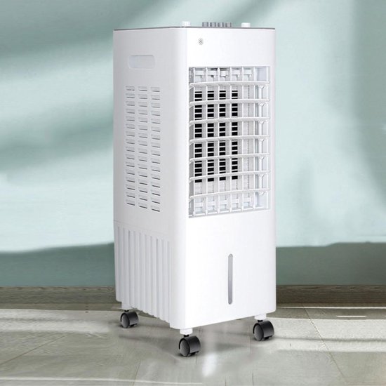 Mobiele Airco - Luchtkoeler Ventilator - Ruimte Koelen - 120 Graden Oscillatie - 23x26x62cm - Mechanisch