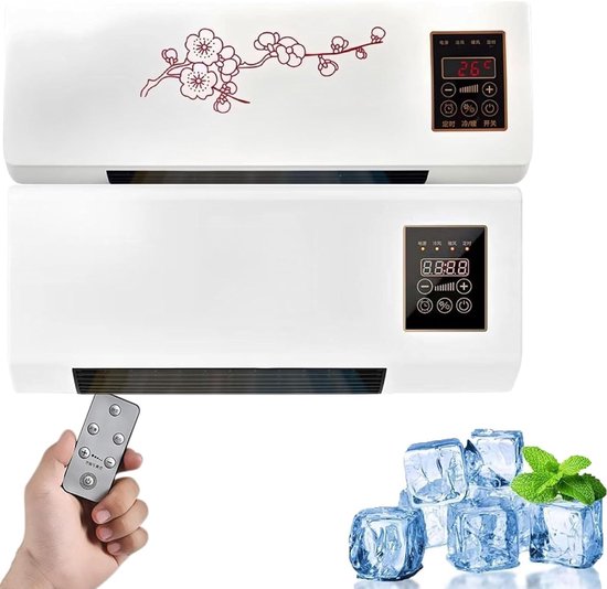 Mobiele Airco - Split Unit - Snelle Klimaatbeheersing - Gereedschapsloze Installatie - 12000 BTU - Wit