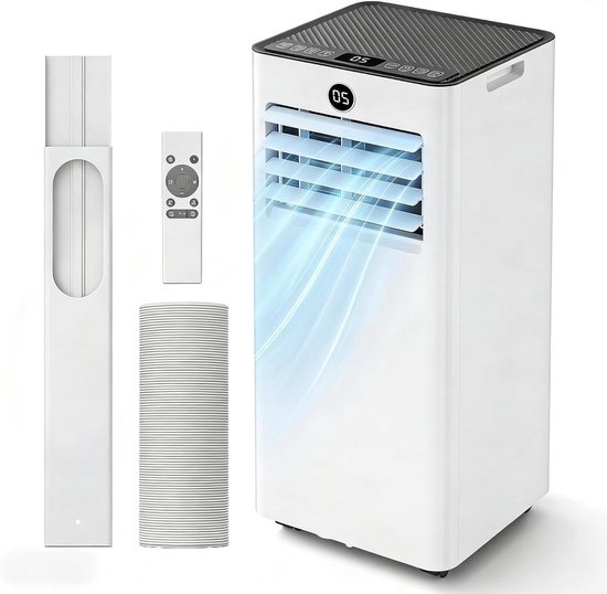 Mobiele Airco - Verplaatsbare Koeler - Ruimte Koelen - 3-in-1 Functie - Tot 20 m² - Wit