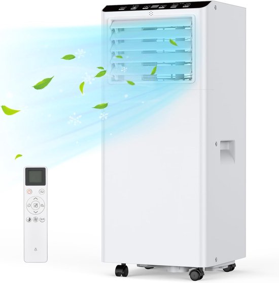 Mobiele airconditioner - Airco Koeler - Ruimte Koelen - 3-in-1 Functie - 7000 BTU - Wit