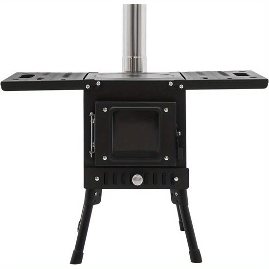 Mobiele Houtkachel – Tentkachel – Houtkachel – Campingkachel – Outdoor Kachel – Opvouwbaar – Verstelbare Hoogte van Merkloos