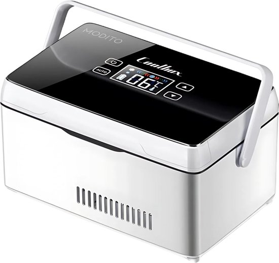 MODITO Medicijnkoelkast PRO - draagbare mini koelkast voor medicatie - zilver van Merkloos