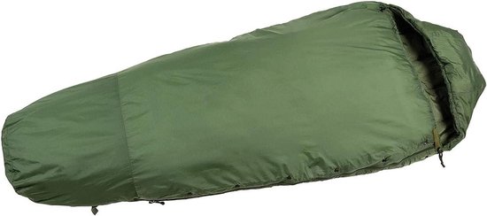 Modulaire Slaapzak - Buitenlaag - Kamperen Buiten - 3 Seizoenen Geschikt - 210x88 cm - Groen