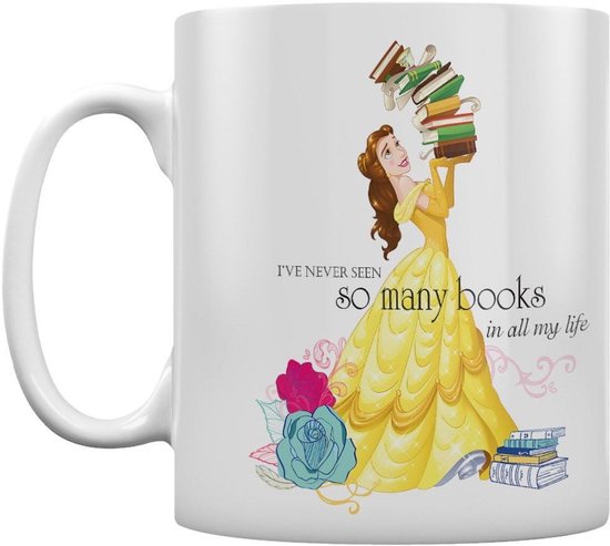 Mok met Belle en het Beest Design - Ideaal Cadeau