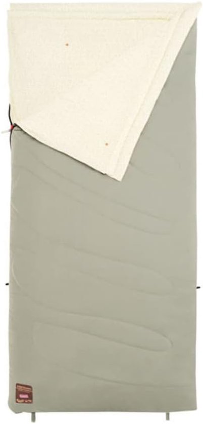 Monstera Slaapzak - Kampeerzak - Buiten slapen - Katoenen materiaal - 205x85 cm - Beige