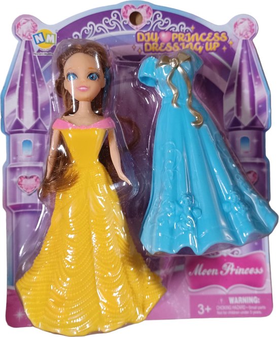 Moon Princes pop - met extra verkleed jurk - dressing up van MOON