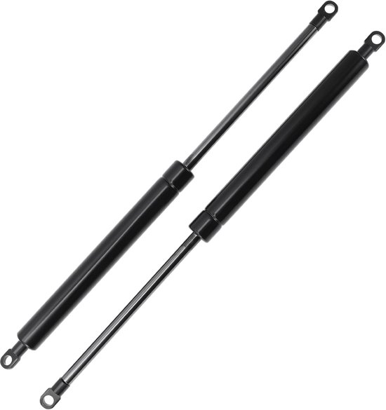 Motoforti 400mm/15.75" Gas Springs 1000N Gas Springs Black Carbon Steel 2Pcs RV Car Toolbox Lid Storage Box Cover - ShopVlot