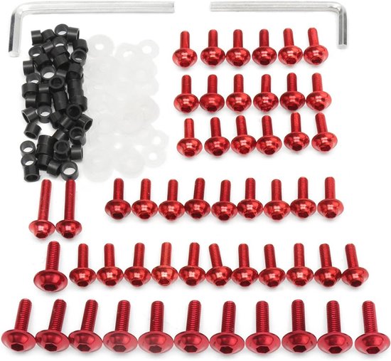 Motorfietsbekledingsschroevenkit bevestigingsklemmen schroeven voor Yamaha YZF R6 1999 2000 2001 2002