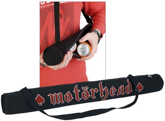 Motörhead Tas voor blikjes met print Koeltas zwart Unisex van Merkloos