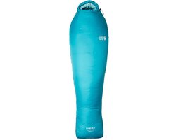 Mountain Hardwear Lamina 15F-9C - Slaapzak - Dames Vivid Teal Long - Left Zip van Merkloos