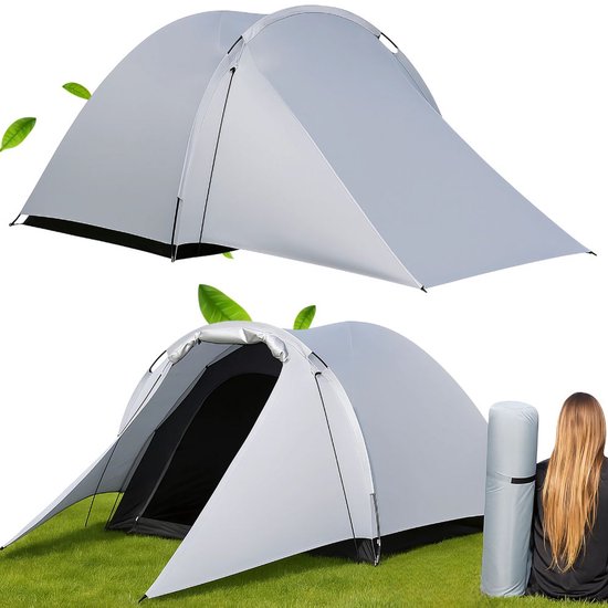 MOZY® - 3-Persoons Tent - met Muskietennet - 125 x 190 x 320 cm - Ventilatieopening - Tent met Muggennet - Kampeertent - Camping - Kamperen