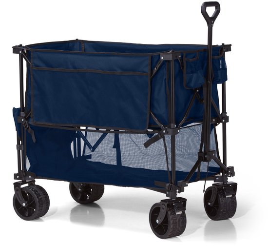 Mr Fold Bolderkar – XXL – Opvouwbaar – 400L – Blauw van Merkloos