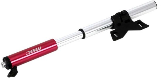 Msc High Volume Mtb/road Large Mini Pomp Rood,Zilver 110 Psi van MSC
