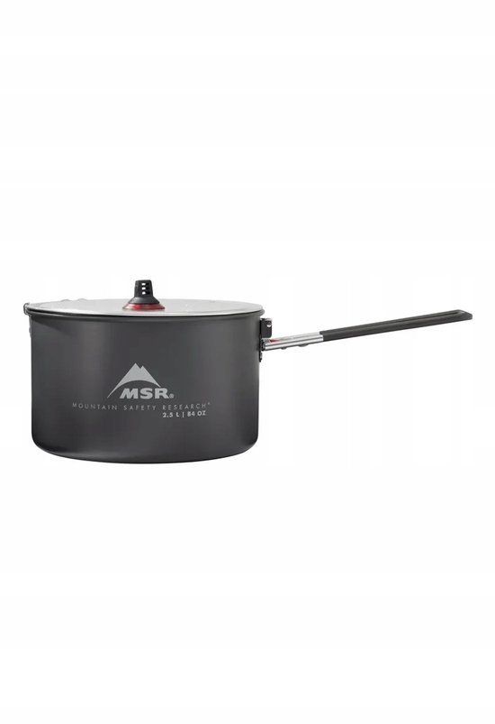 MSR Ceramic Pot 2,5L - Lichtgewicht kampeerpan met anti-aanbaklaag