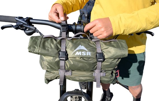 MSR Hubba Hubba Bikepack 1 compacte tent voor fietstochten van MSR