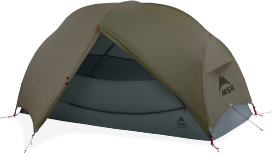 MSR Hubba Hubba LT 1 - Lichtgewicht 1-persoons trekkingtent - Compact en ruim - 3 seizoenen van Merkloos