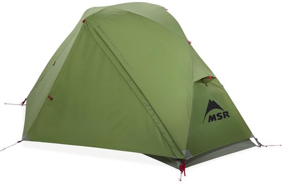 MSR - tent - koepeltent - lichtgewicht - kamperen - outdoor - Elixir 1 Tent - Green S26 van Merkloos