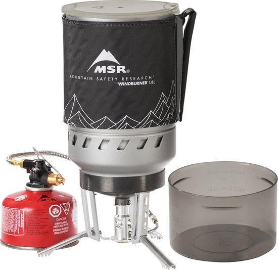 MSR Windburner 1.0L System Black van MSR