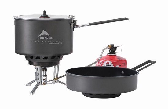 MSR - WindBurner Combo Systeem - kookaccessoires - 2.5L + 1.5L van Merkloos