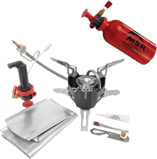 MSR - XGK - EX - Multi-Fuel - Brander + MSR 325 ml brandstoffles van Merkloos